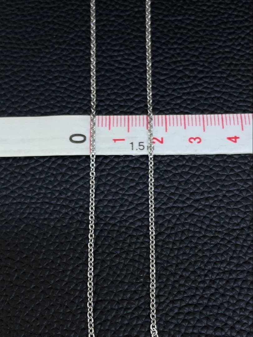 MIKIMOTO Silver925 necklace with heart-shaped pearl pendant on a 40 cm chain