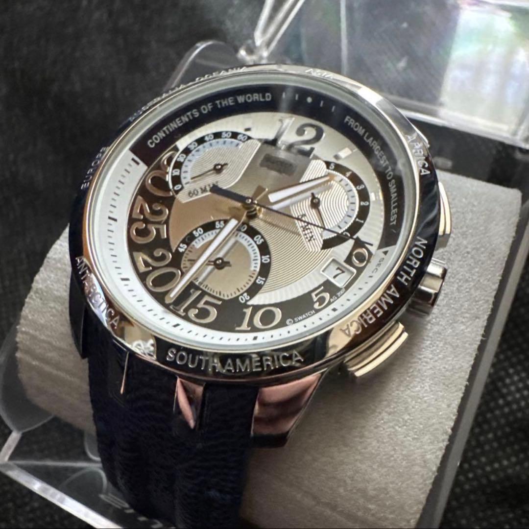swatch Irony Retrograd Quartz Men's — Japanese