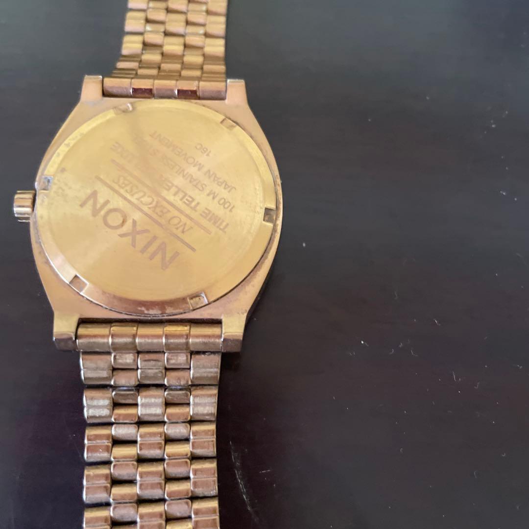 NIXON Gold Model Analog Men's Watch — Japanese