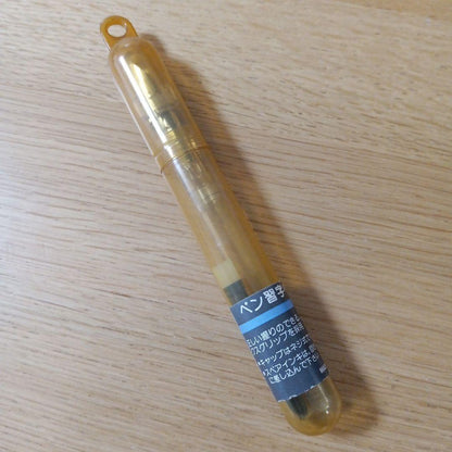 Pilot Penmanship clear fountain pen with extra fine nib, includes case and ink, new and unused
