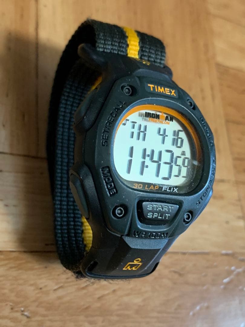 TIMEX アイアンマン クラシック 30LAP Digital Men's Watch — Japanese