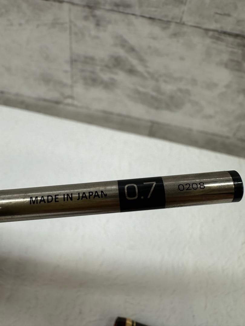 PILOT Marble Red oil-based ballpoint pen with marble finish, made in Japan