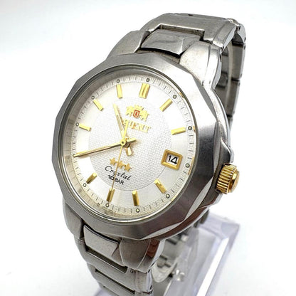 ORIENT Crystal Three Star Automatic Men's Watch — Japanese