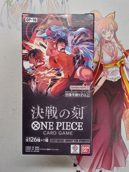 One Piece One Piece Card Game: Moment of Decision Tape Cut Box — Japanese