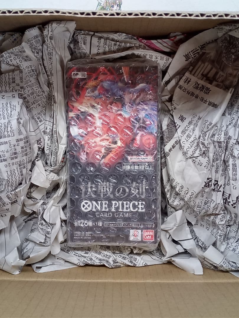 One Piece One Piece Card Game: Moment of Decision Tape Cut Box — Japanese