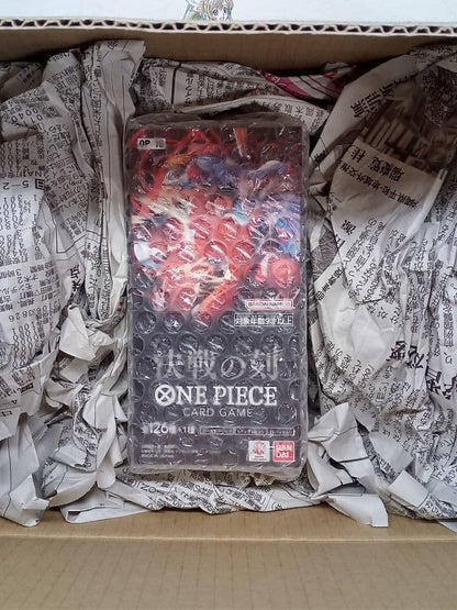 One Piece One Piece Card Game: Moment of Decision Tape Cut Box — Japanese
