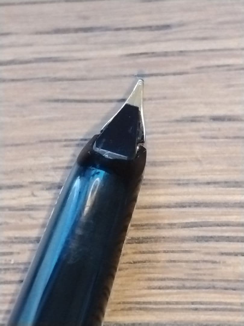 WATERMAN Fountain Pen PLAQUE OR G 18K 750 gold nib with original box in home storage condition