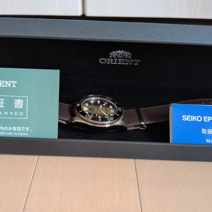 ORIENT RA-ACOKO5GOOB70周年限定モデル Automatic Men's Watch — Japanese