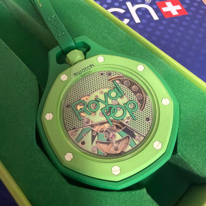 swatch Royal Pop Manual Men's — Japanese