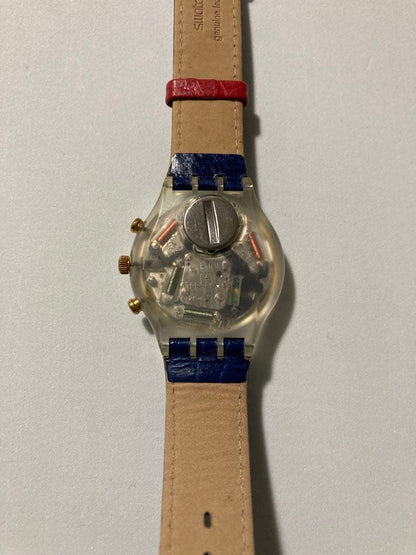 swatch Navy Chronograph Quartz Men's — Japanese