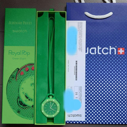swatch Royalpop Green Eight Men's — Japanese