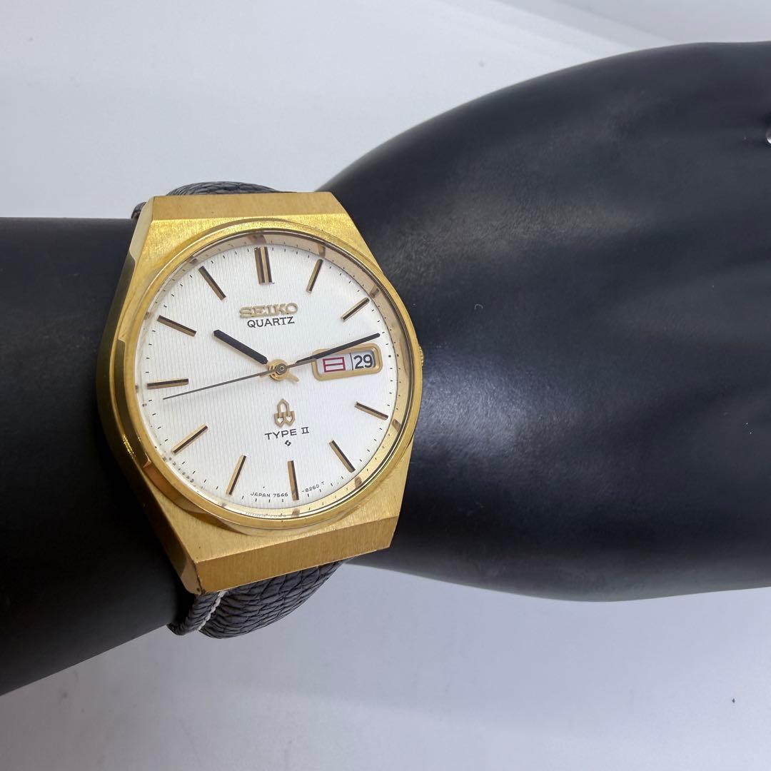 SEIKO TYPEⅡ SGP Quartz Men's Watch — Japanese