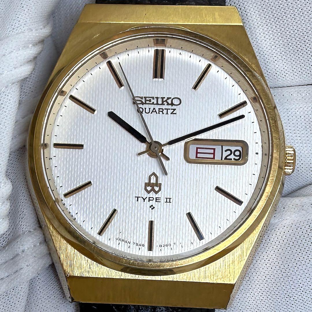 SEIKO TYPEⅡ SGP Quartz Men's Watch — Japanese