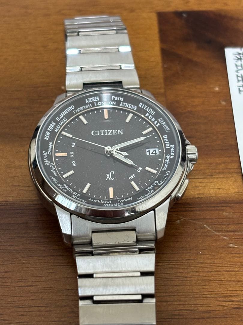 Citizen XC Digital Men's Watch — Japanese