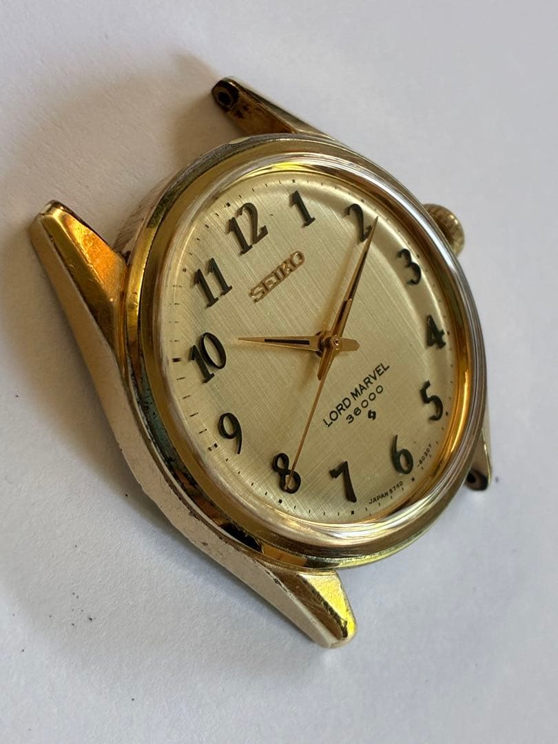 SEIKO ロードマーベル Manual Men's Watch — Japanese