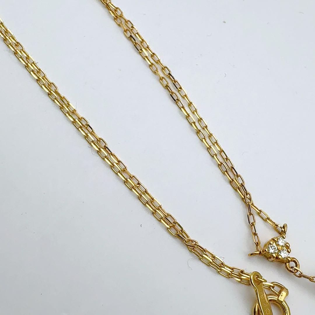 Mikimoto Necklace k18 featuring 4.7-7.2mm pearls, 39.5cm length, displayed on a white background