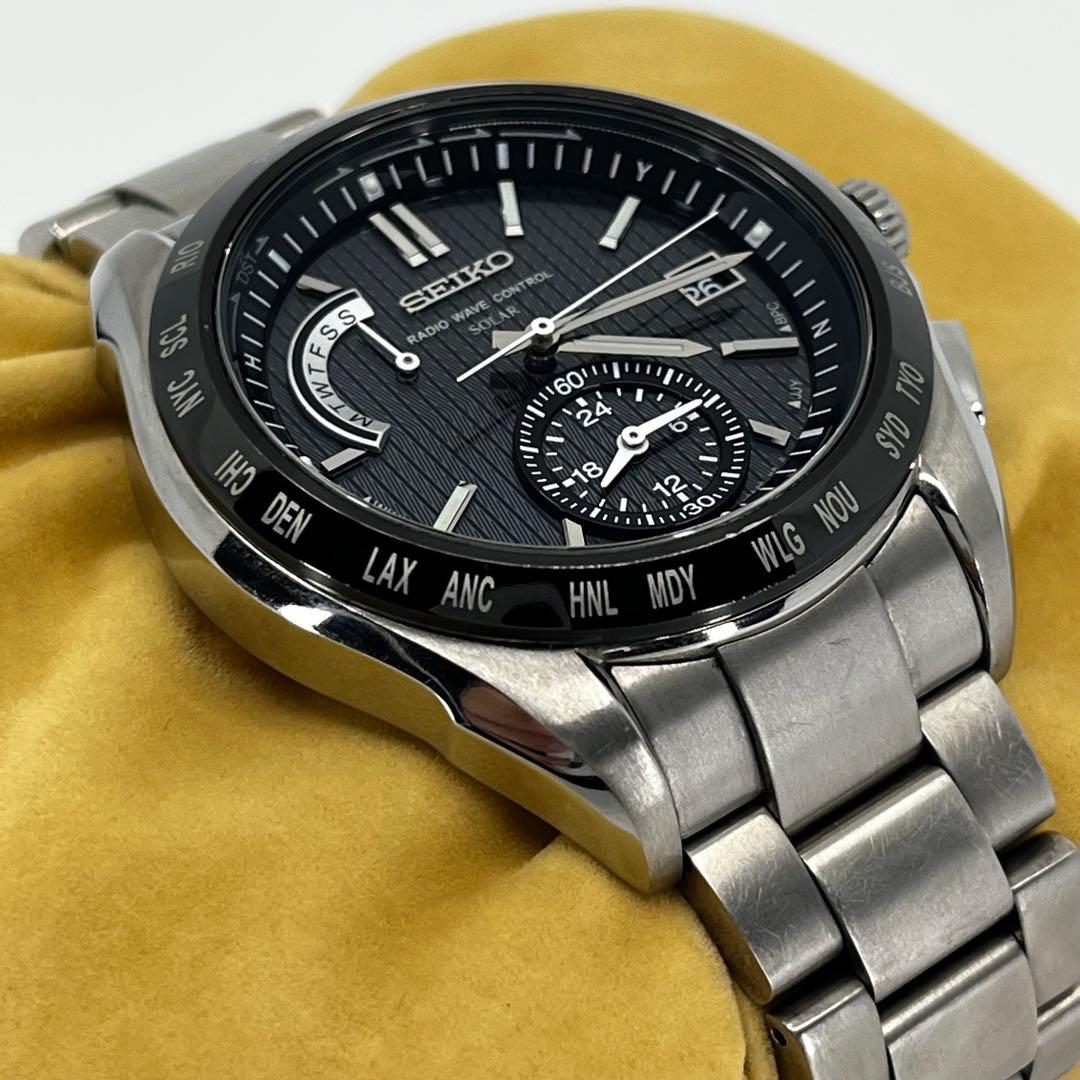 SEIKO SAGA131 Solar Men's Watch — Japanese