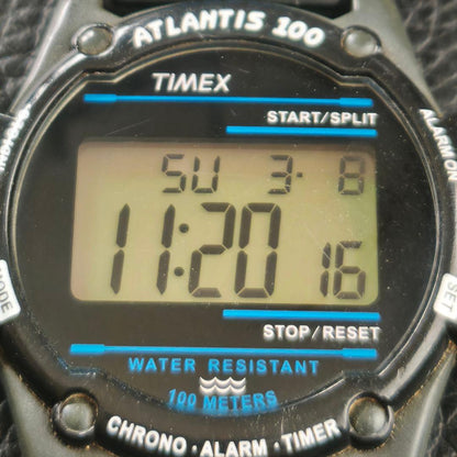TIMEX ATLANTIS 100 Digital Men's Watch — Japanese