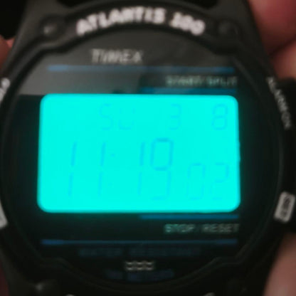 TIMEX ATLANTIS 100 Digital Men's Watch — Japanese