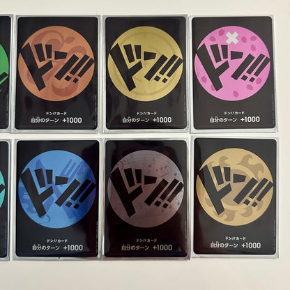 One Piece Straw Hat Pirates Don Card Set of 10 — Japanese