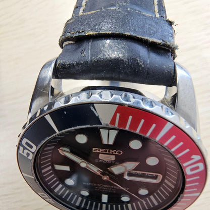 SEIKO 5 SPORTS Pepsi Bezel Automatic Men's Watch — Japanese