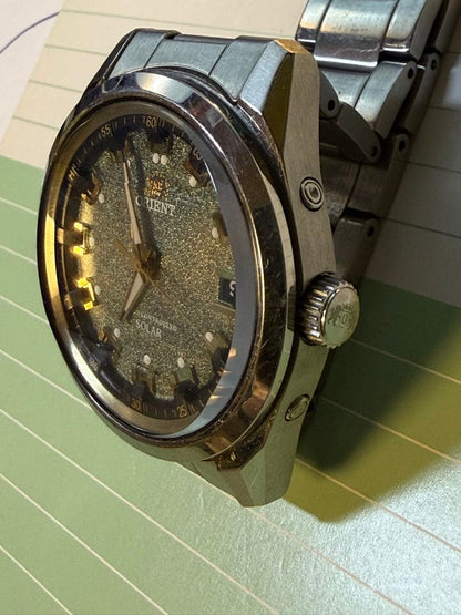 ORIENT WV0091SE Solar Men's Watch — Japanese