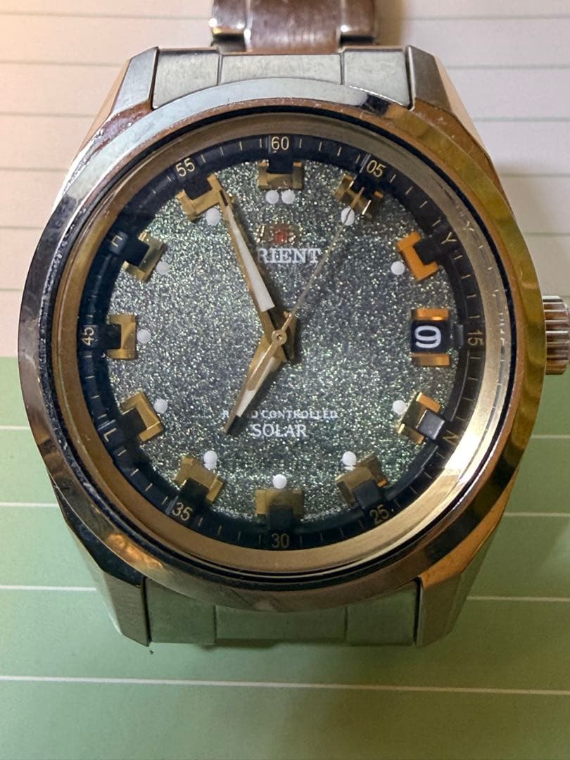 ORIENT WV0091SE Solar Men's Watch — Japanese