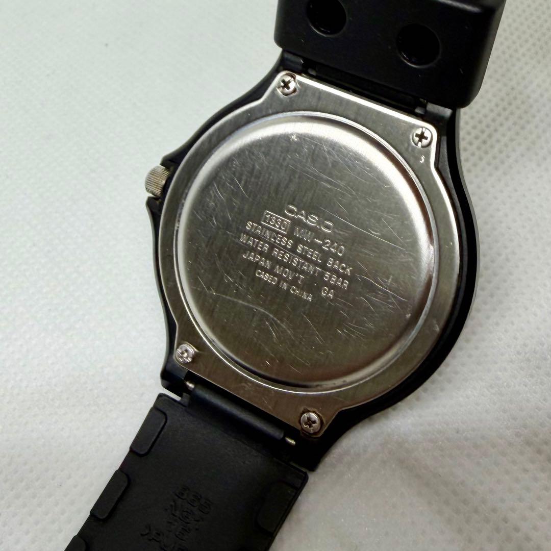 CASIO MW-240, MW-240, MQ-38 Digital Men's Watch — Japanese