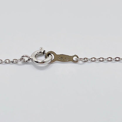 MIKIMOTO Akoya pearl necklace pendant with 6.6 to 7.2 mm pearls and silver chain