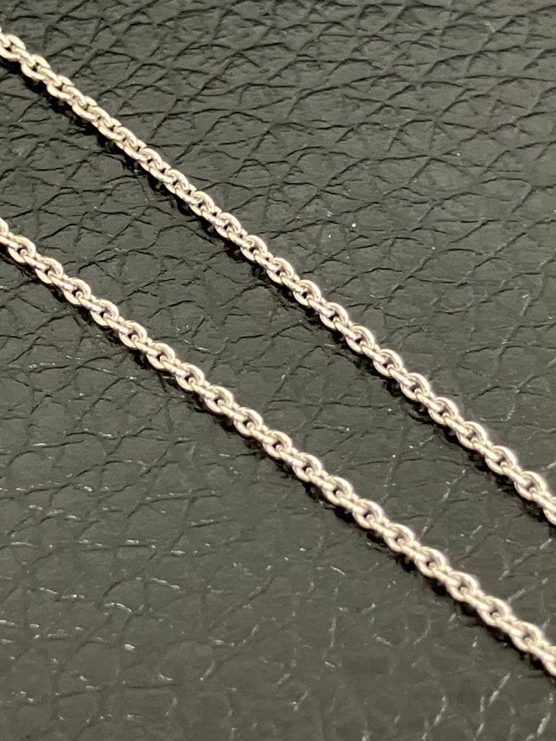 Mikimoto Akoya pearl necklace with diamonds in K18 white gold, pearls sized 5.9 to 7.3 mm, 40 cm chain length
