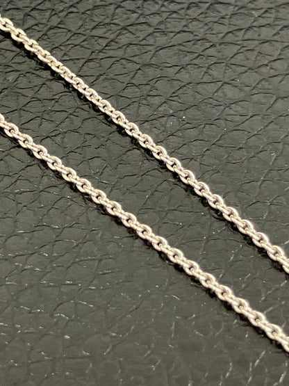 Mikimoto Akoya pearl necklace with diamonds in K18 white gold, pearls sized 5.9 to 7.3 mm, 40 cm chain length