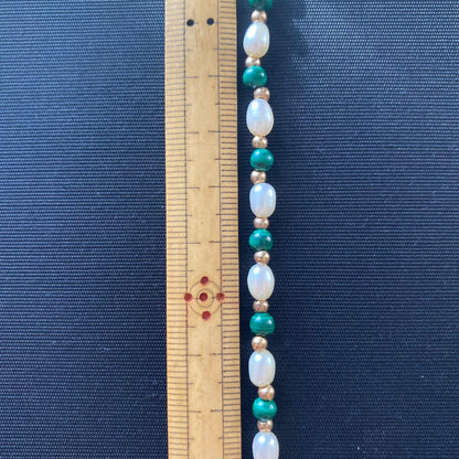 Tasaki K18 Pearl Necklace about 62 cm long featuring lustrous pearls on fine gold chain