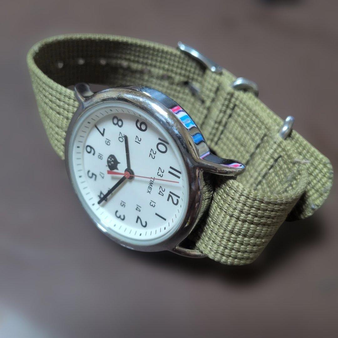 TIMEX にゃー Quartz Men's Watch — Japanese