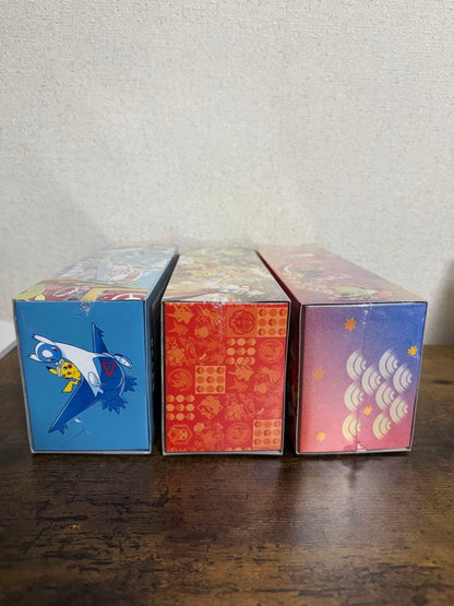 Pokemon Pokémon Center Special BOX Set of 3 Box — Japanese