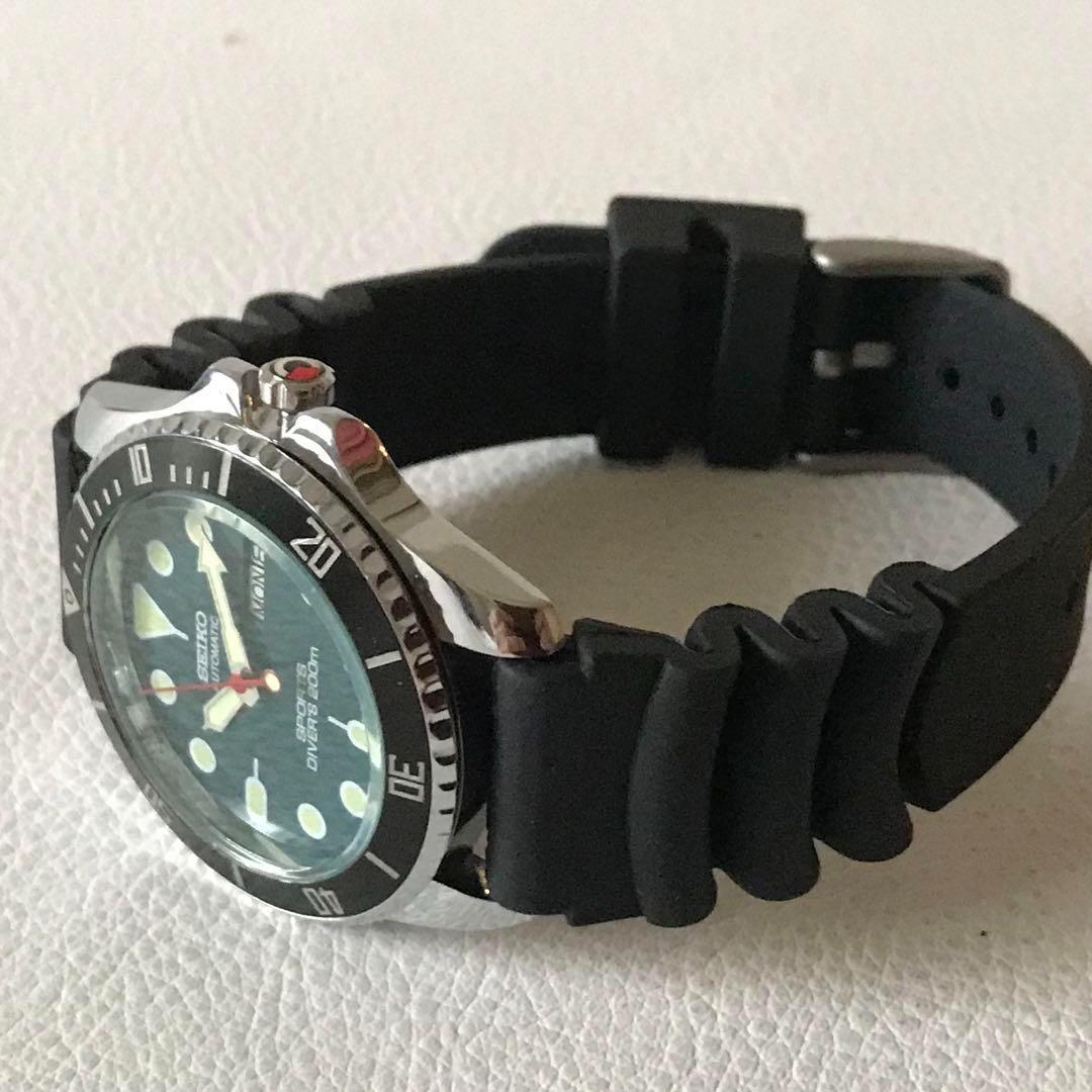 SEIKO 30:OH済★海外限定★アンティーク★グリーン V157-0BX0 Automatic Men's Watch — Japanese