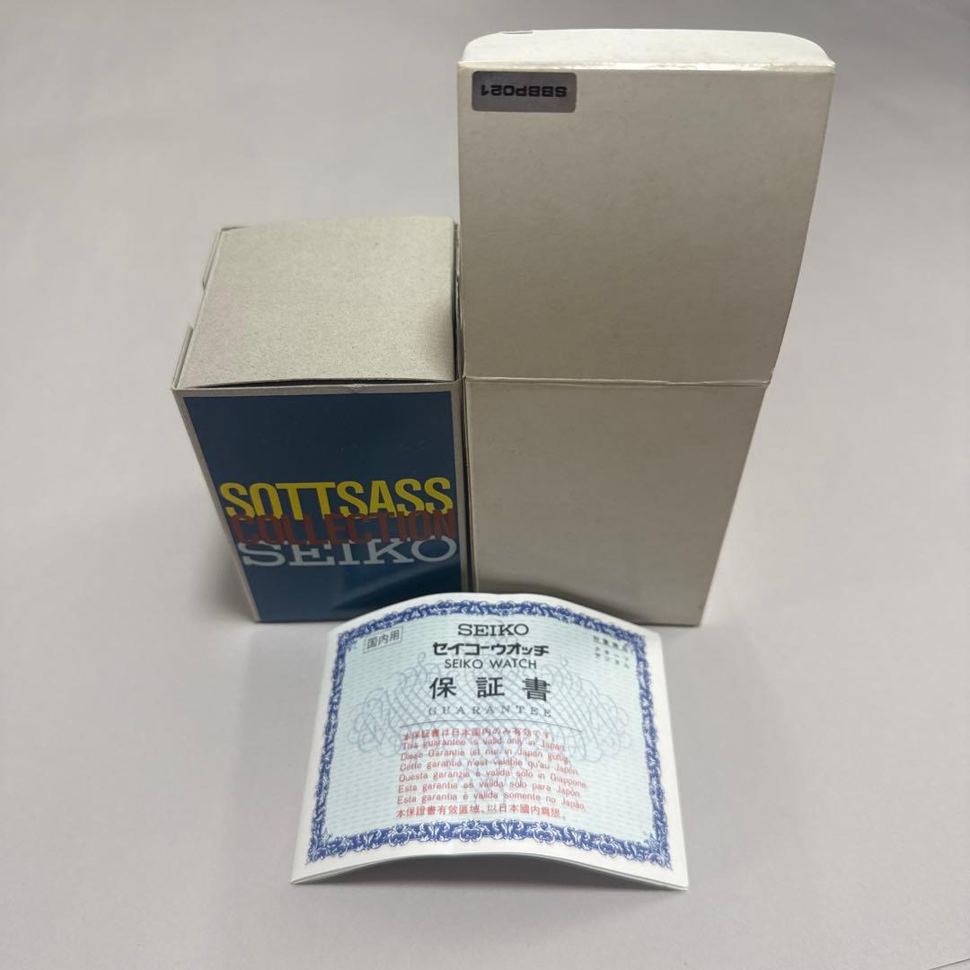 SEIKO SOTTSASS Quartz Men's Watch — Japanese