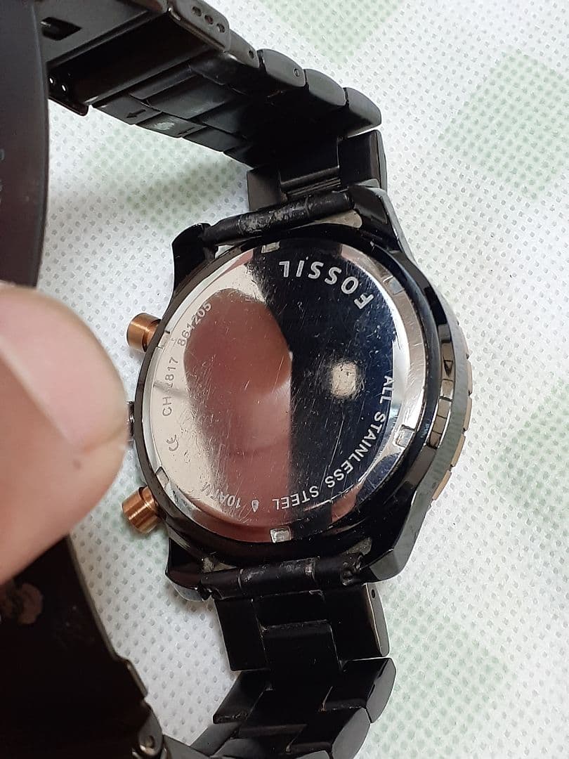 FOSSIL CH-2817 Quartz Men's Watch — Japanese