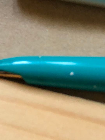 Pilot Fountain Pen with 14K-585 gold nib, fine size, and black barrel from vintage Showa era