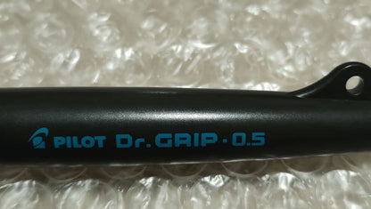 Pilot Dr. Grip mechanical pencil in gray blue color, shown new and unused