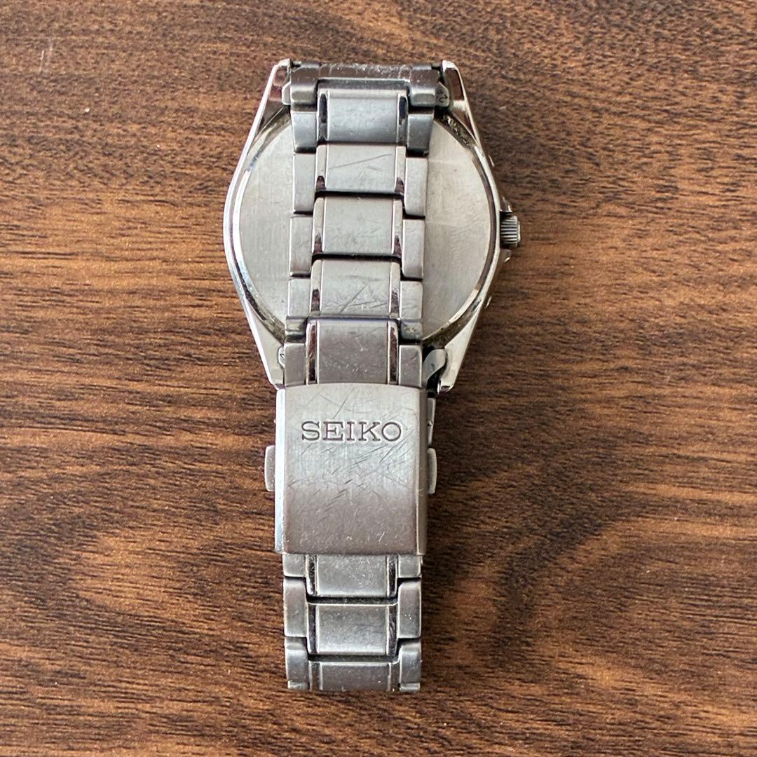SEIKO V157-0BX0 Solar Men's Watch — Japanese