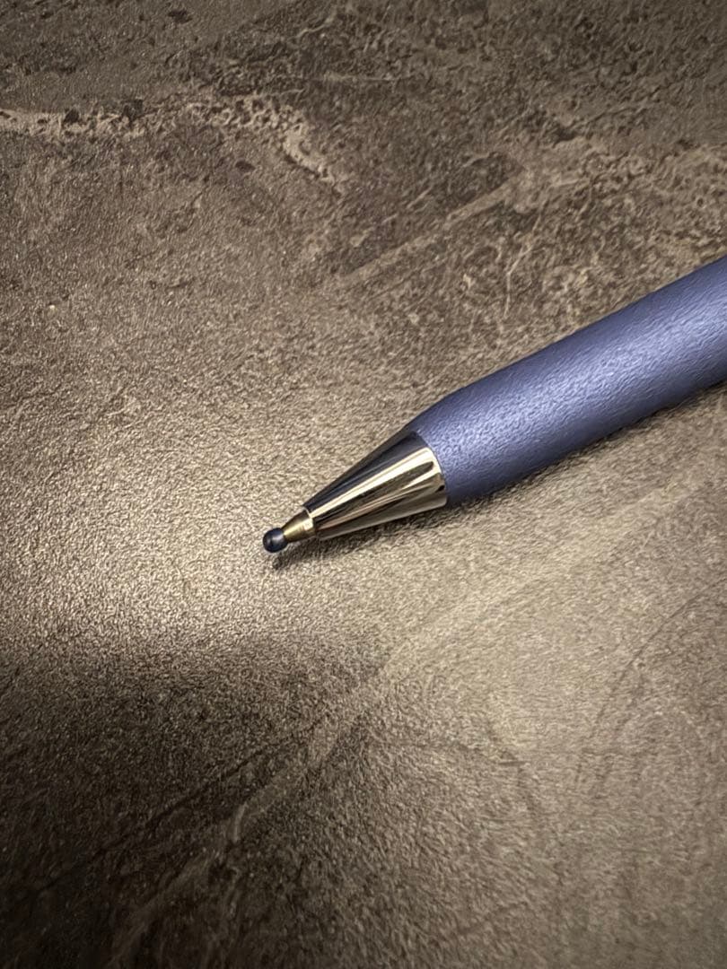 PILOT Fumiraku Ballpoint Pen Ruri BFU-5SR-RU in single color shown with cap on
