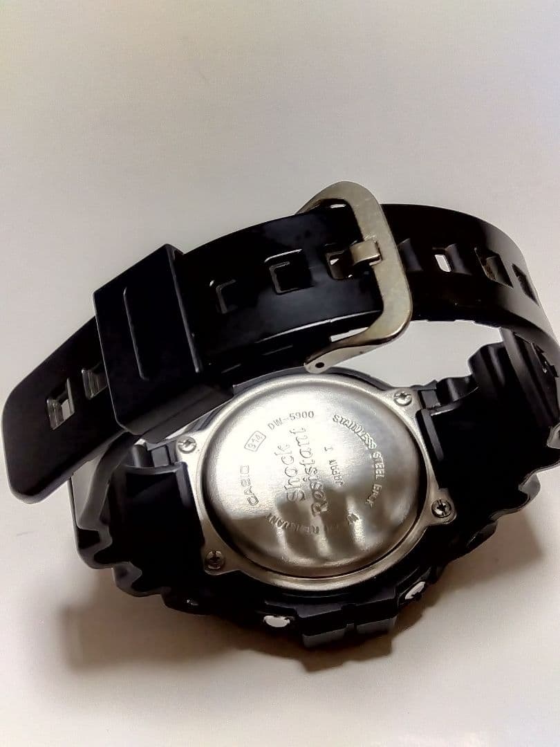 CASIO DW5900 Digital Men's Watch — Japanese