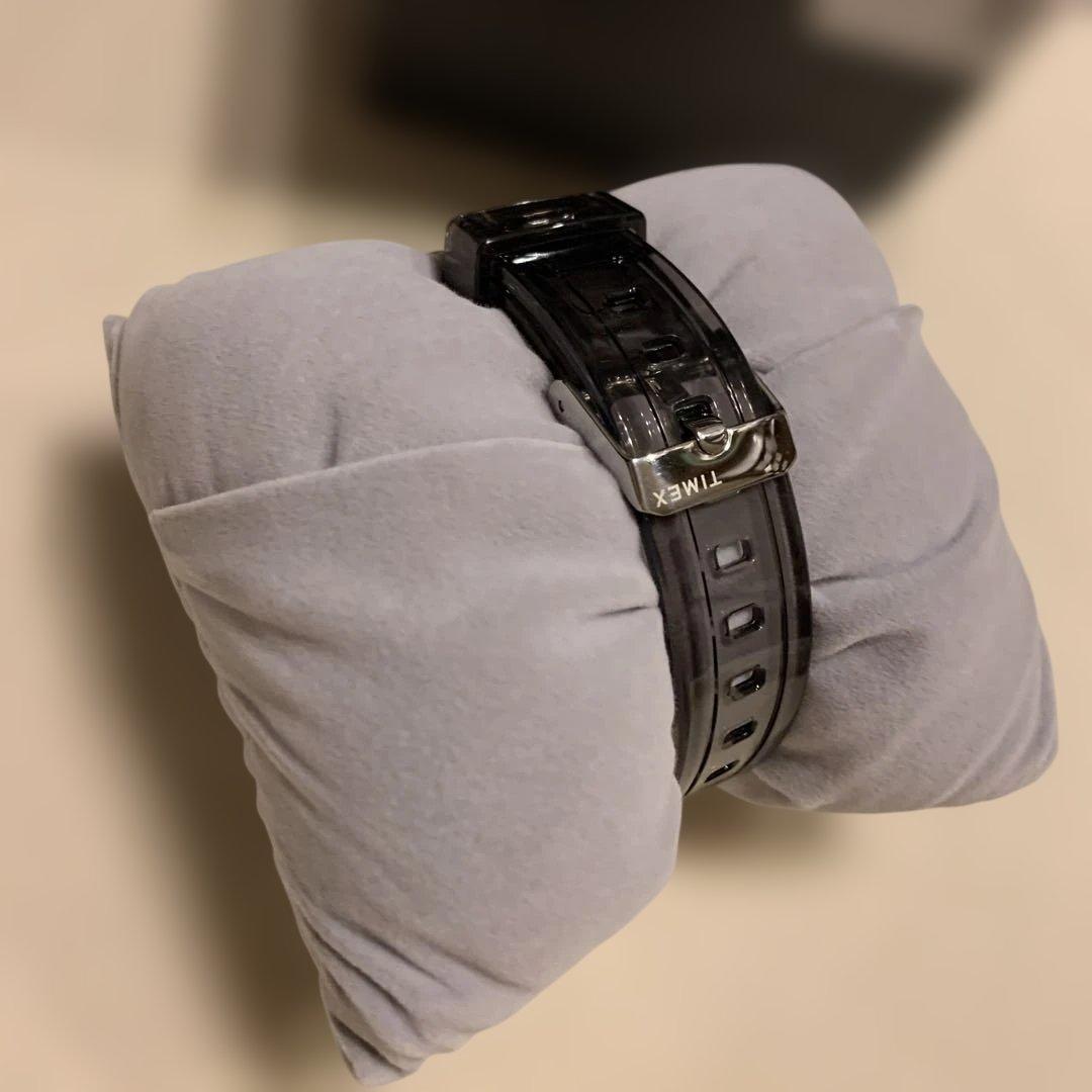 TIMEX Q Digital Smoke Gray Men's Watch — Japanese