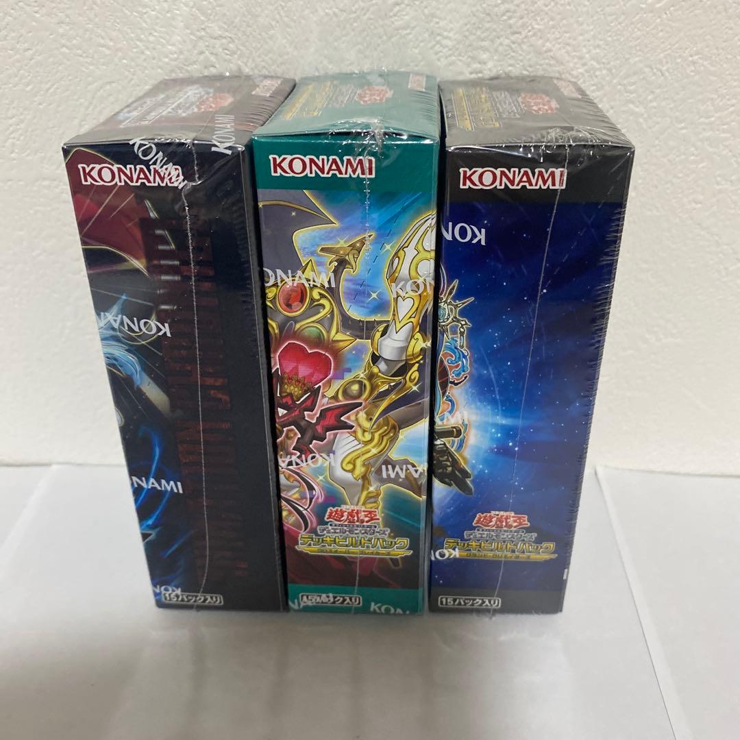 Yu-Gi-Oh Yu-Gi-Oh! OCG Unopened Box 3-Sets Collection Box — Japanese
