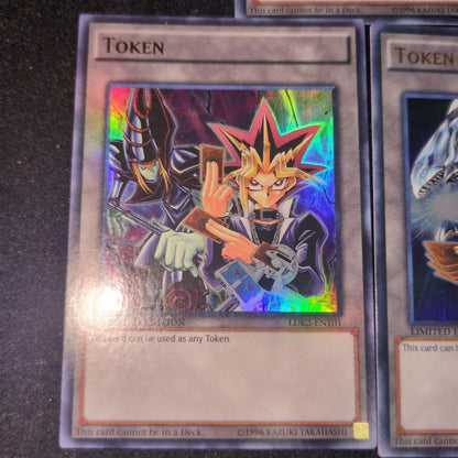 Yu-Gi-Oh Yu-Gi-Oh! Token - Yugi, Kaiba, Joey — Japanese