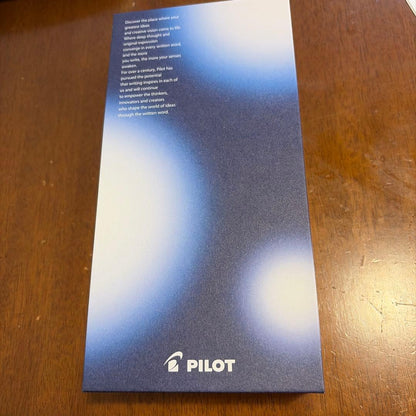 PILOT Ballpoint Pen Rise in sleek midnight black finish shown on white background