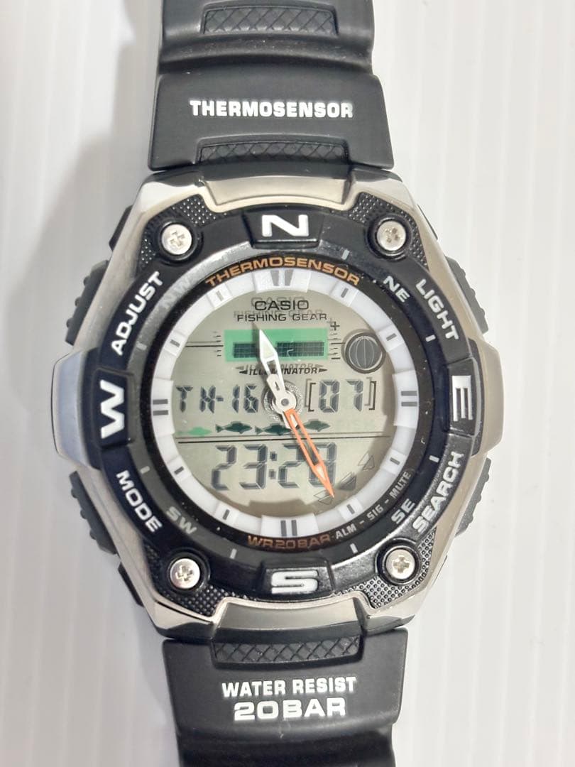 CASIO AQW-101 Digital Men's Watch — Japanese