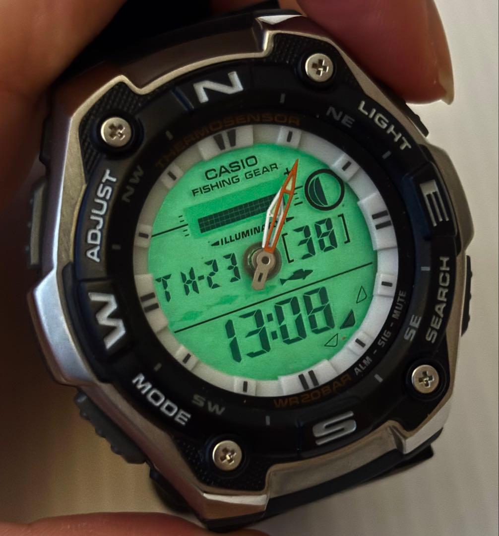 CASIO AQW-101 Digital Men's Watch — Japanese