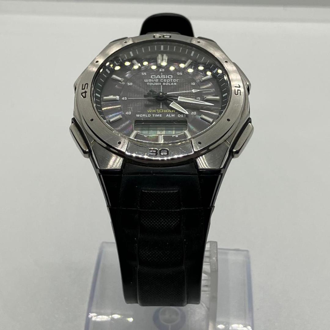 CASIO Wave Ceptor Tappable Solar Model Men's Watch — Japanese