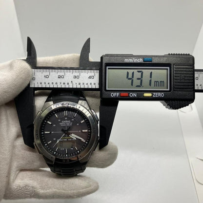 CASIO Wave Ceptor Tappable Solar Model Men's Watch — Japanese